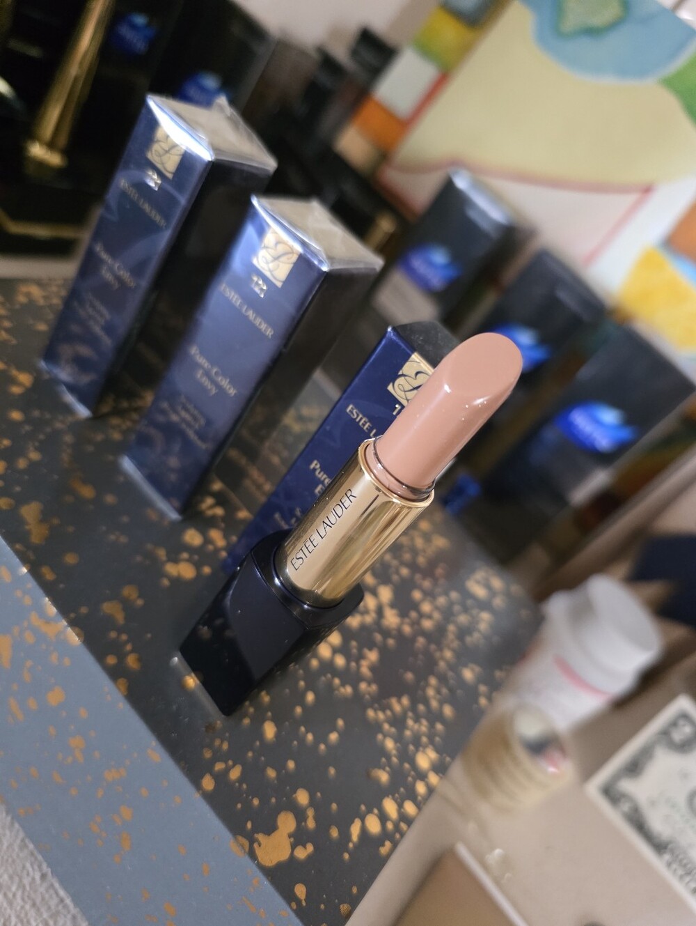 Estee Lauder Vain Vanilla Lipstick x 3